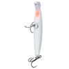 3D Minnow Luminous Fishing Lure Bass Crankbait Hooks 8.2cm 8g