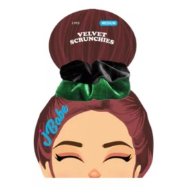 J Babe Scrunchie Velvet  Medianos J Babe 2 Pz.