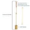 Tub Drain Linkage Assembly with Trip Lever and Strainer Done