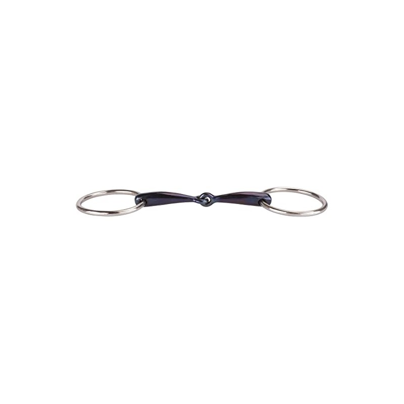 Equinate Sweet Iron Snaffle Bit 14 mm Simply Broken 14.5