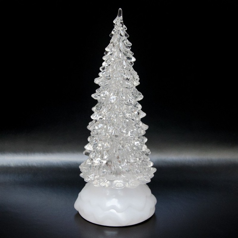Tronje LED Christbaum 27cm Weihnachtsbaum mit Timer USB Tannenbaum beleuchteter