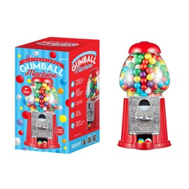 Tradeopia 9" Gumball Machine for Kids and Adults, Old Fashioned Metal Gumball Machine, Enjoyable Gift for Any Occasion (Gumballs Not Included) (9 Inch Metal cast)
