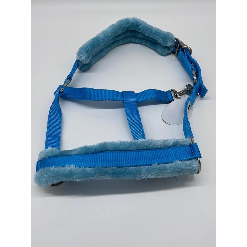 Ruggles Horse and Pony Head Collar With Matching Faux Fur