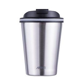 Avanti GOCUP Double Wall Insulated Travel Cup, 236ml / 8oz, Brushed Stainless Steel