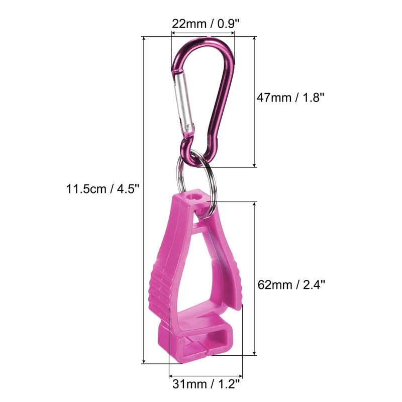 PATIKIL Glove Keeper, 3 Pack Gloves Grabber Clips Prevent Losing