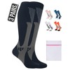 360 RELIEF 3 Pairs Copper Compression Socks for Women &