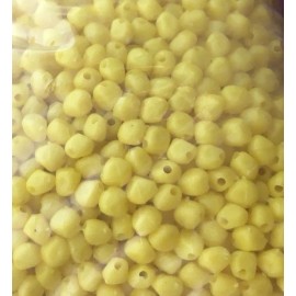 Jeros Tackle 500 PACK CORN BEADS 6 MM GREAT FOR FLOUNDER RIGS AND TROUT EGGS CARP YELLOW