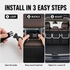 Car Trunk Organizer, 4 Storage Pockets Large Capacity, 36.2 x