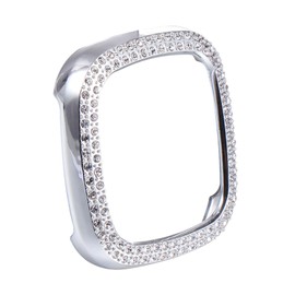 Vaguelly Smart Watch Protective Cover Case for Sense Stylish Electroplated Design Easy Installation Full Protection Against Scratches and Dirt Accessory Replacement for Watch Enthusiasts