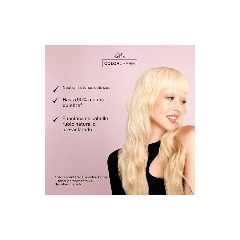 Wella Color Charm Toner T15, Pale Beige Blonde, 1.4 Ounce