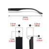 Glasses Frame Replacement Temple Arms 8mm Eyeglasses Repair Legs Eyewear