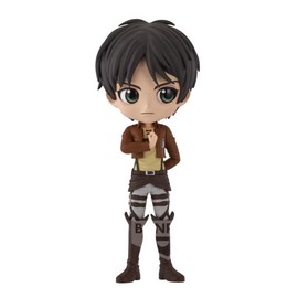 Banpresto Q Posket Eren Yeager Attack On Titan Figura de Colección Estatuilla en Escala de 4” Original