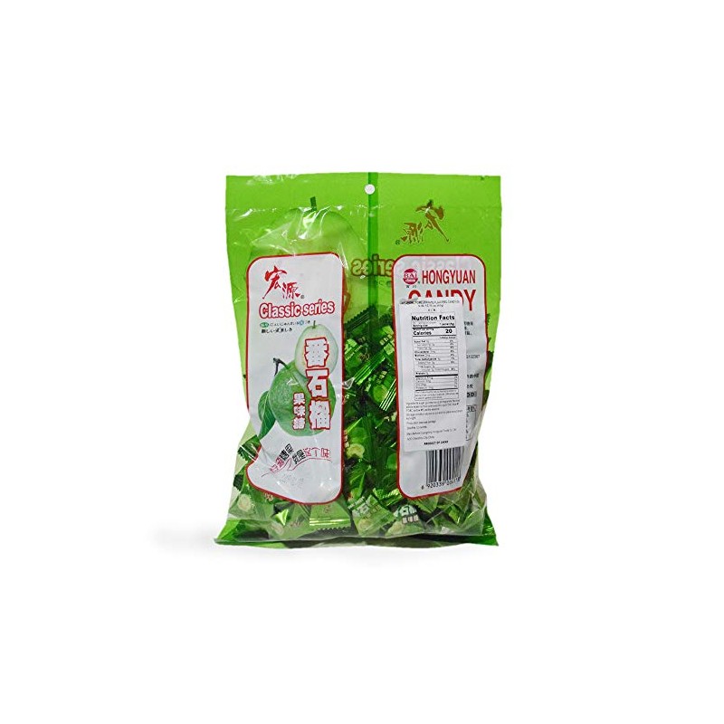 Hongyuan Fruit Candy 宏源 水果糖 系列 350g (Guava Candy番石榴糖, pack