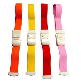 Tourniquets 4 x Valuemed® Mixed Colour Medical Tourniquets