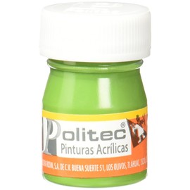 Politec Pintura Acrílica, 20 ml, color Verde