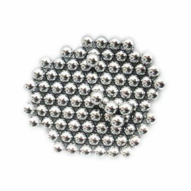 ZOYOSTEELBALL 7.9375mm Caliber Carbon Steel Ball High Precision Steel Balls - Versatile for Machinery Equipment, Bike Bearings (300pcs, 5/16")