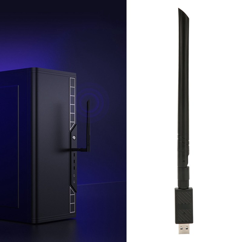 Dual Band WiFi Adapter 2.4GHz 5.8GHz USB 3.0 1200M Wireless