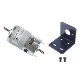 CHANCS Electric Power Tool 775 DC Motor Double Shaft 12V/24V 10000RPM 20000RPM with Fixed Seat for Mini Table Saw