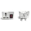 Norstar Universal Plug Adapter with Power Switch for UK Outlets,