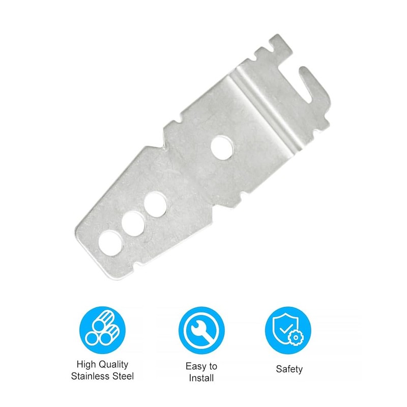 SagaSave 2 Pcs Dishwasher Mounting Bracket, Under Counter Dishwasher Fixing