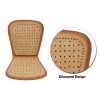 NEUTRONMOTORSPORTS Genuine COWHIDE Mexican Respaldo Leather Car Seat Cushion Square