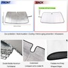 Windshield Sunshade for Subaru BRZ/Toyota 86 2012-2023, Front Window Sun
