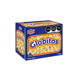 Galletas Donde Globitos, Caja, 540 g | Galleta Rociada con Mantequilla, Presentacion Familiar, Hecha en Mexico