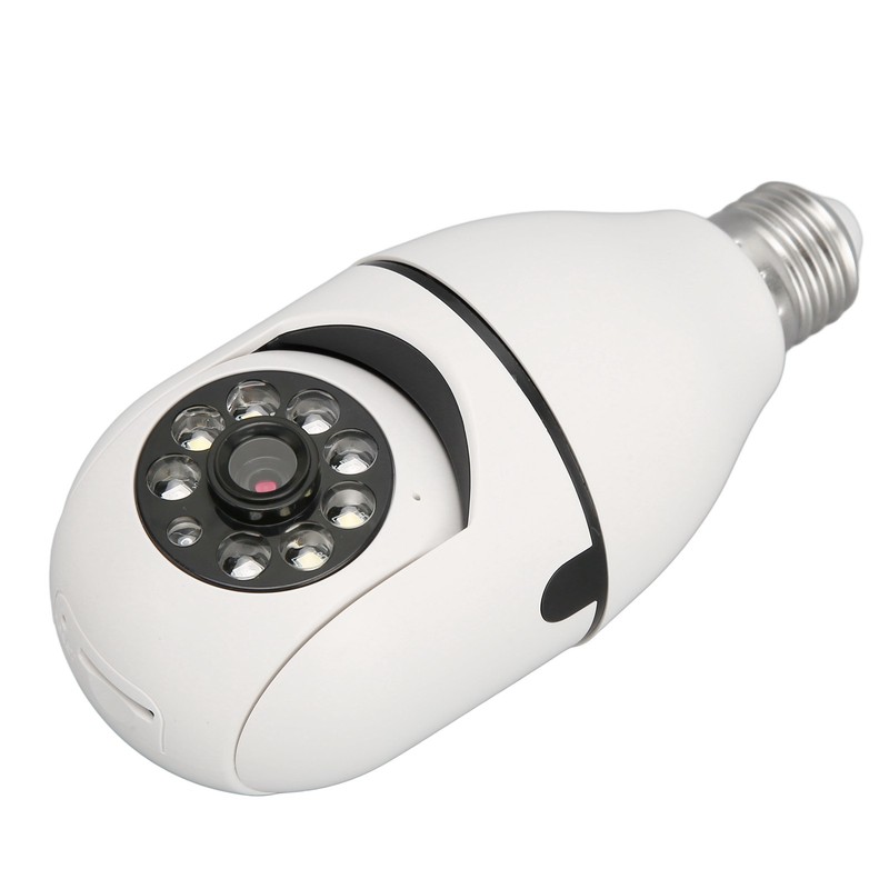 Bulb Security Camera 1080P Wireless 360 Degree Panoramic Intelligent HD