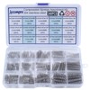 jycompre 240pcs Small Compression Springs Assortment Kit, 15Different Sizes 304