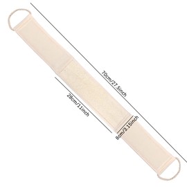 Doryum Loofah Back Scrubber, Extra Long Body Scrubber Exfoliating Back Scrubber Shower Back Washer Deep Clean for Shower