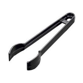 EMI Yoshi Koyal Tongs, 7-Inch, Black, Set of 48