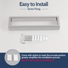SAYAYO Towel Rail Bathroom Towel Rail Wall Towel Rail Guest