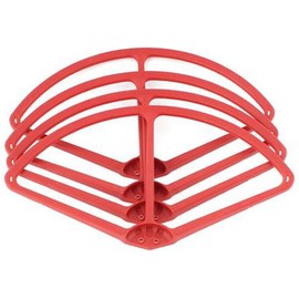 GE 4-Pack Propeller Guard for DJI Spark - Red