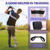 2 PCS Golf Connection Band, Golf Swing Trainer Aid, Elastic