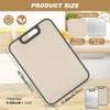 Cutting Boards for Kitchen, Rust-Resistant Double Sided Kitchen Cutting Board,