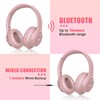 KVIDIO Bluetooth Headphones Over Ear, 65 Hours Playtime Wireless Headphones