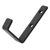 MANMILAI Towel Hooks Heavy Duty Black Wall Hooks Super Thick