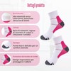 Zssxysm 3 Paia Calze Compressione Graduata Donna e Uomo, Calze