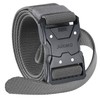 JUKMO Quick Release Tactical Belt, Military Work 1.5" Nylon Web
