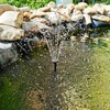Solar Water Pump with Backup Battery for Birdbath, Fountain, Small