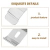 HOMSFOU Blinds Ceiling Mount Bracket 6pcs Blind Mounting Brackets Replacement
