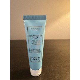 Sunday Riley Aquamarine Melt Cleansing Gel Balm 1 oz 30 ml Travel Size NEW