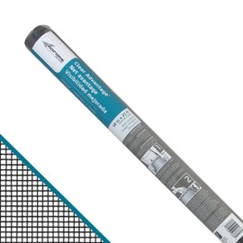 ADFORS Clear Advantage Door & Window Screen, 48 inches x 25 feet Roll - Increased Visibility Replacement Screen for Windows and Doors - Charcoal