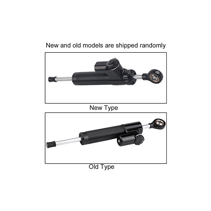 Universal Steering Damper, Motorcycle Steering Damper Stabilizer Linear Reversed Safety