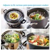 Steamer Basket - 7.09" to 11.02" Stainless Steel Vegetable Steamer