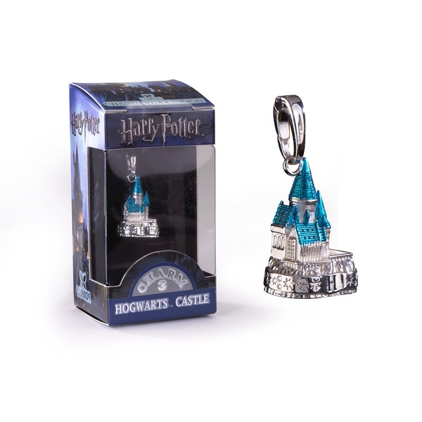 The Noble Collection Lumos Harry Potter Charm No. 3 - Hogwarts Castle (Silver Plated)
