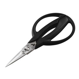 Kai KAI Seki Magoroku Flower Cutting Shears, Black, Approx. Width 7.4 x Depth 3.5 x Height 0.5 inches (18.7 x 9 x 1.3 cm), 217001 Made in Japan