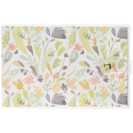 Nakabayashi Cover Pocket Album, Storage of 20 KG, Green Flower Aka-PVKG-201-3