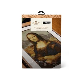 DMC - Mona Lisa by Leonardo da Vinci Le Louvre Cross Stitch Kit Level Advanced