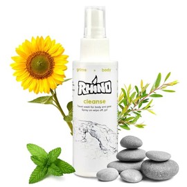 Rhino Skin Cleanse Spray – All Purpose Cleaning Spray for Body and Gear | Multipurpose Cleaner for Post-Workout & Adventure Use | Camping Essentials for Men, Women, and Kids | – 3.4 oz